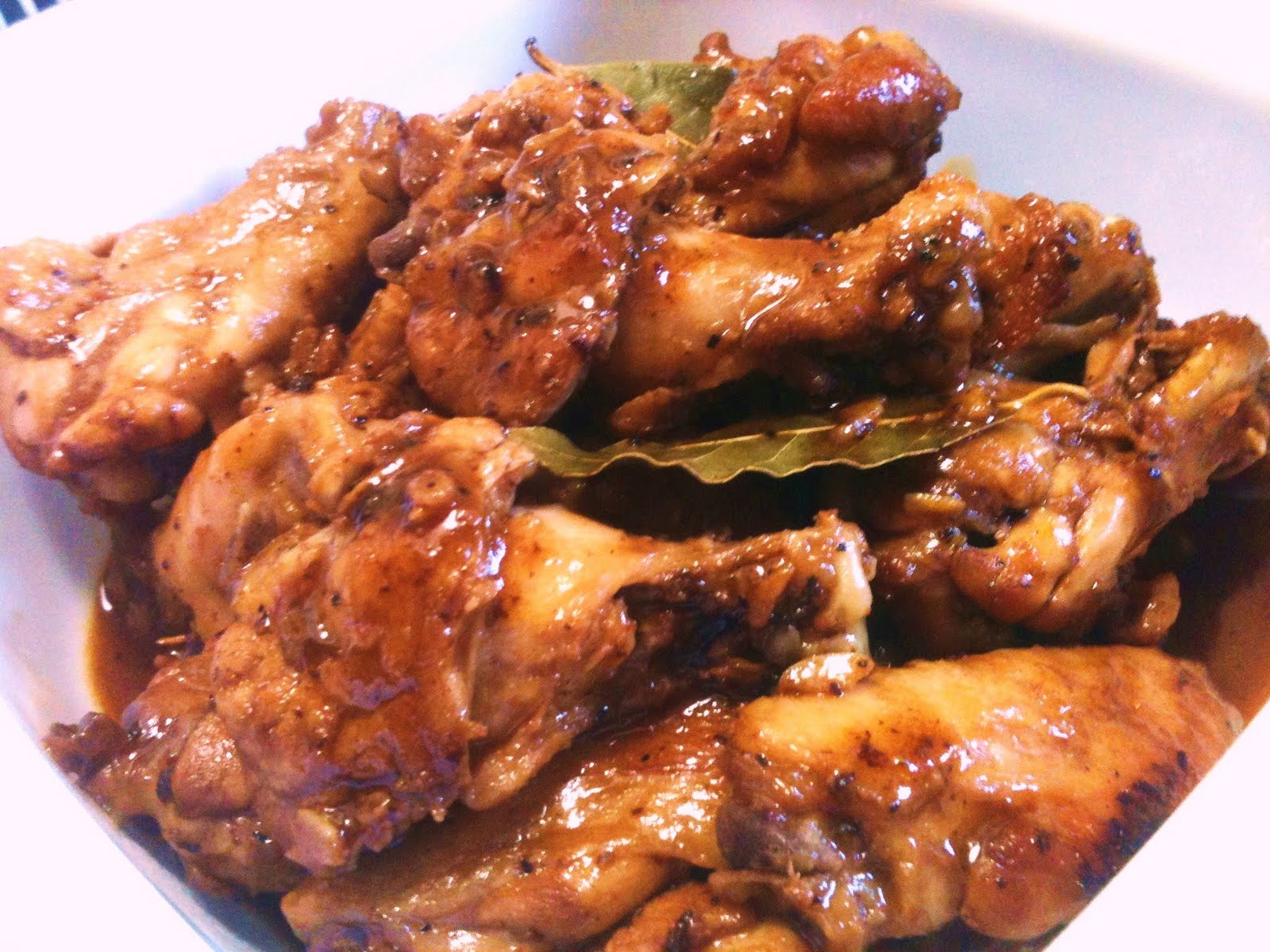 Fried Chicken Wings Adobo Recipe