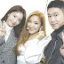 SNSD YoonA snap a photo with Bada and TVXQ's Yunho