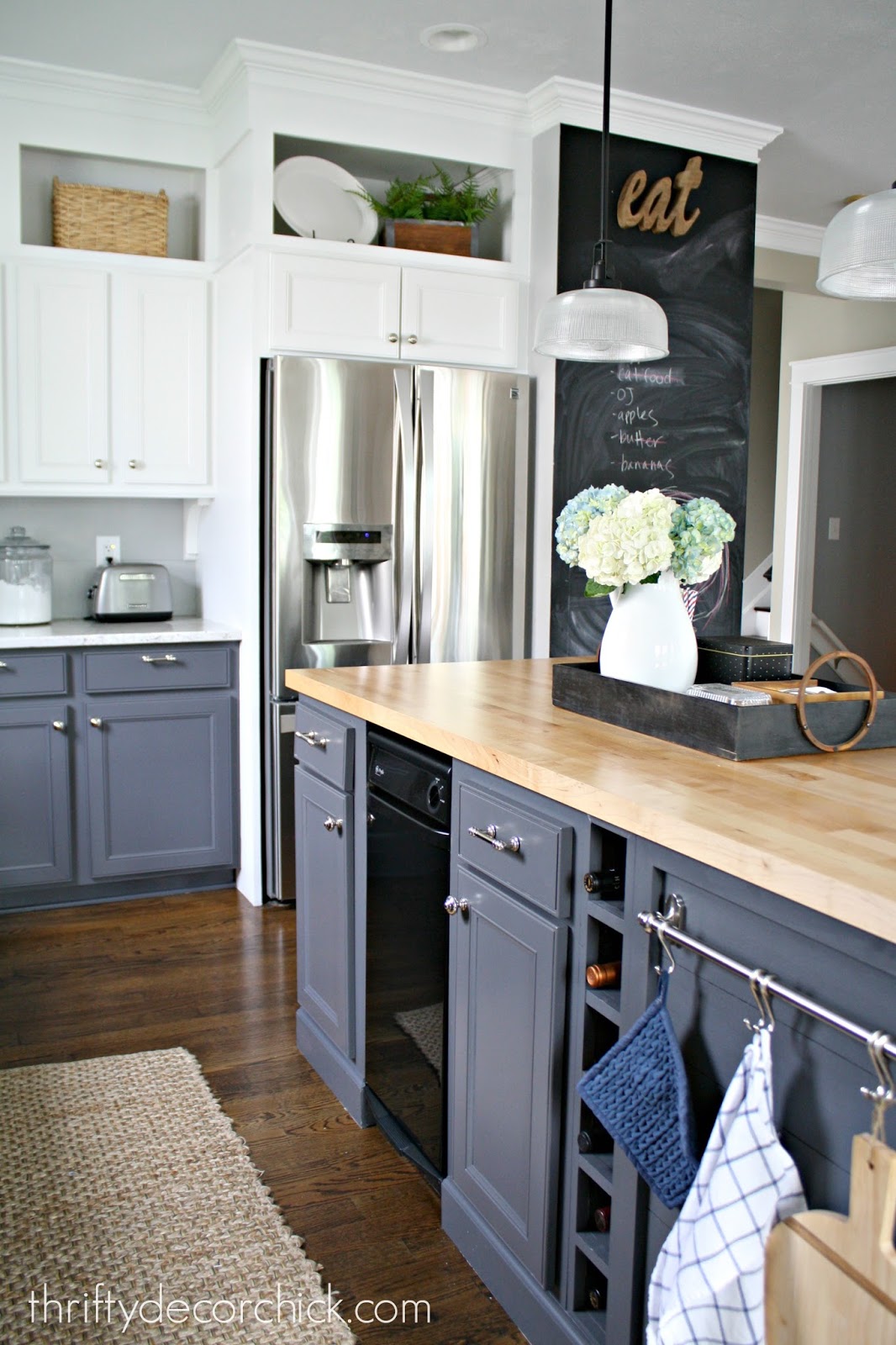 DIY kitchen renovation 1 1/2 years later Thrifty Decor Chick