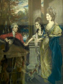 Robert and Sarah Child and their daughter Sarah   Anne by Margaret Battine after Daniel Gardner  Portrait originally created in 1781