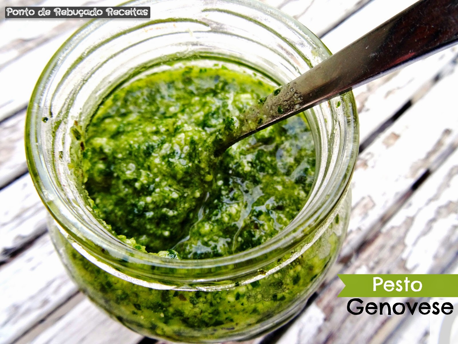 Ponto de Rebuçado Receitas Pesto Genovese