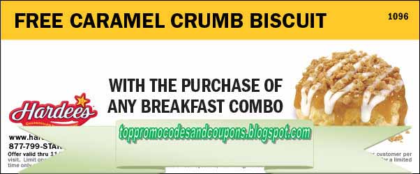 Free Promo Codes and Coupons 2020: Hardees Coupons