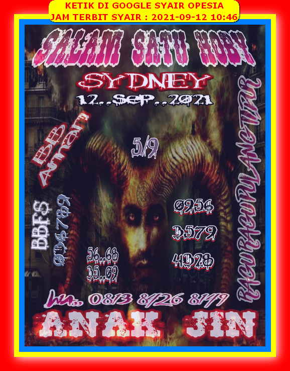 Syair Sdy Hari Ini Minggu 12 September 2021 Opesia Official Syair Sdy Hari Ini Minggu 12 September 2021 Opesia Official