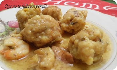 Albóndigas de Chocos. chocos_albóndigas