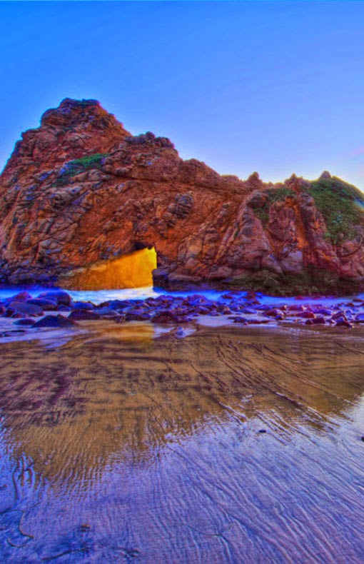 Pfeiffer Purple Sand Beach, California