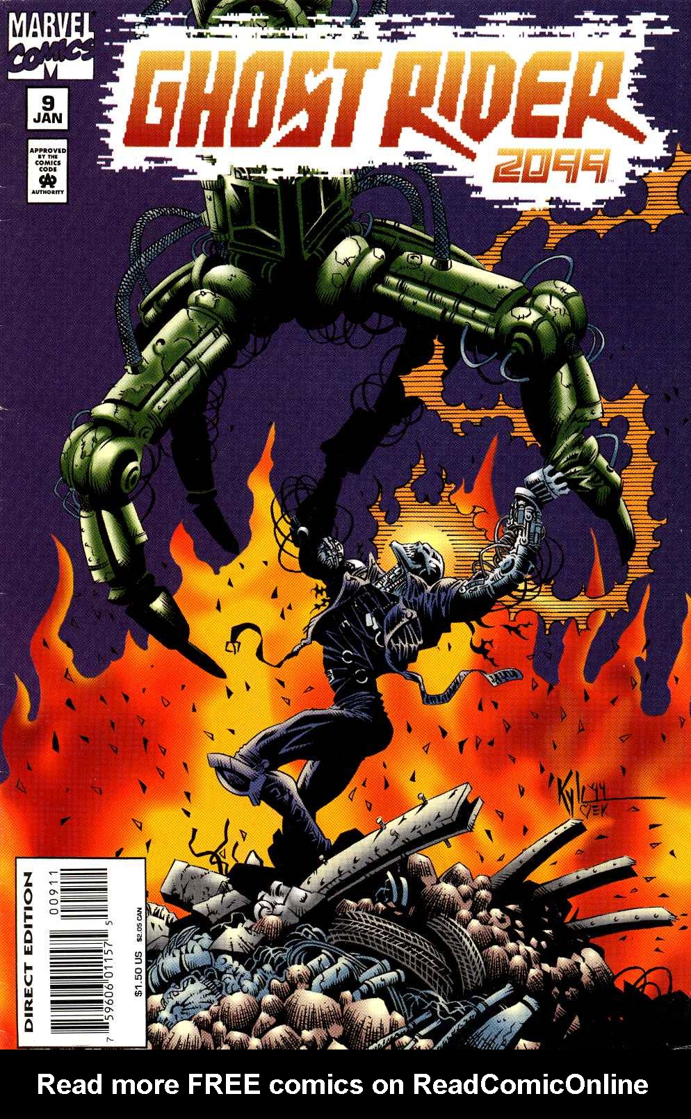 Read online Ghost Rider 2099 comic -  Issue #9 - 1