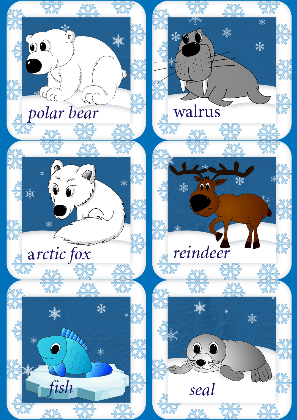 Arctic Animals Song for Children