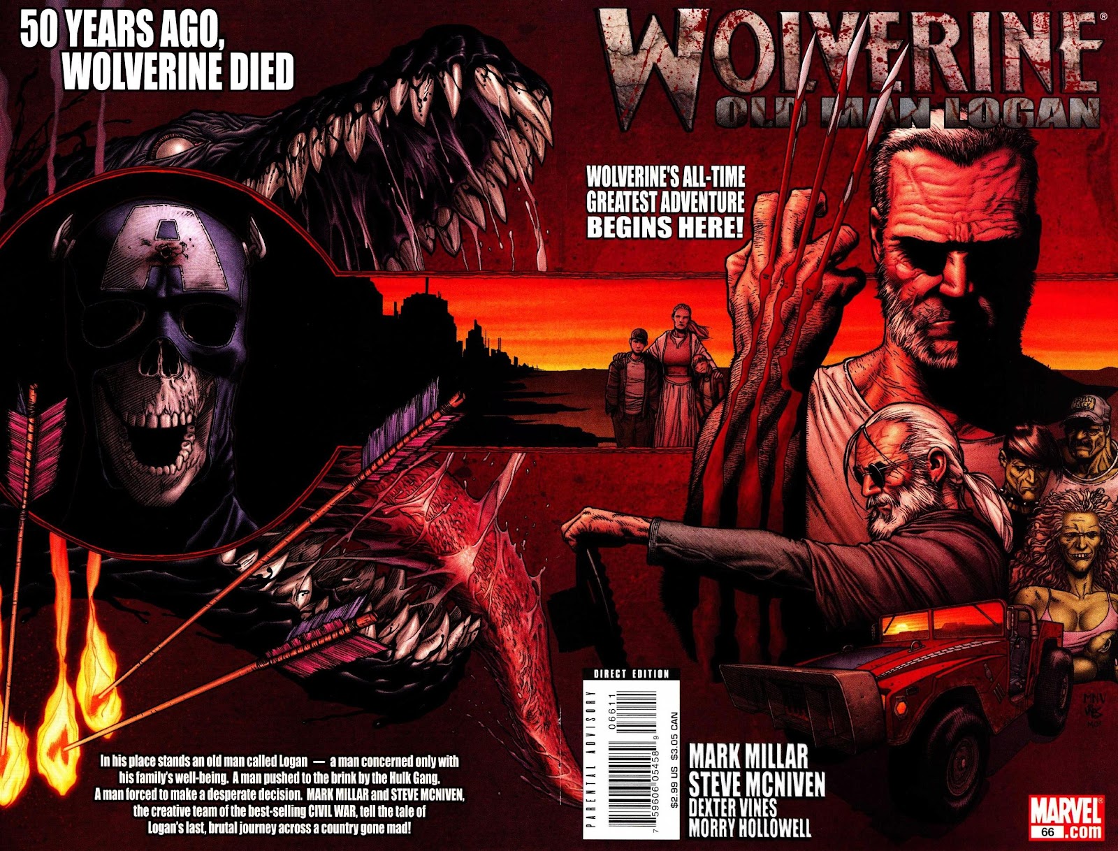 Read online Wolverine (2003) comic - Issue #66 - 1