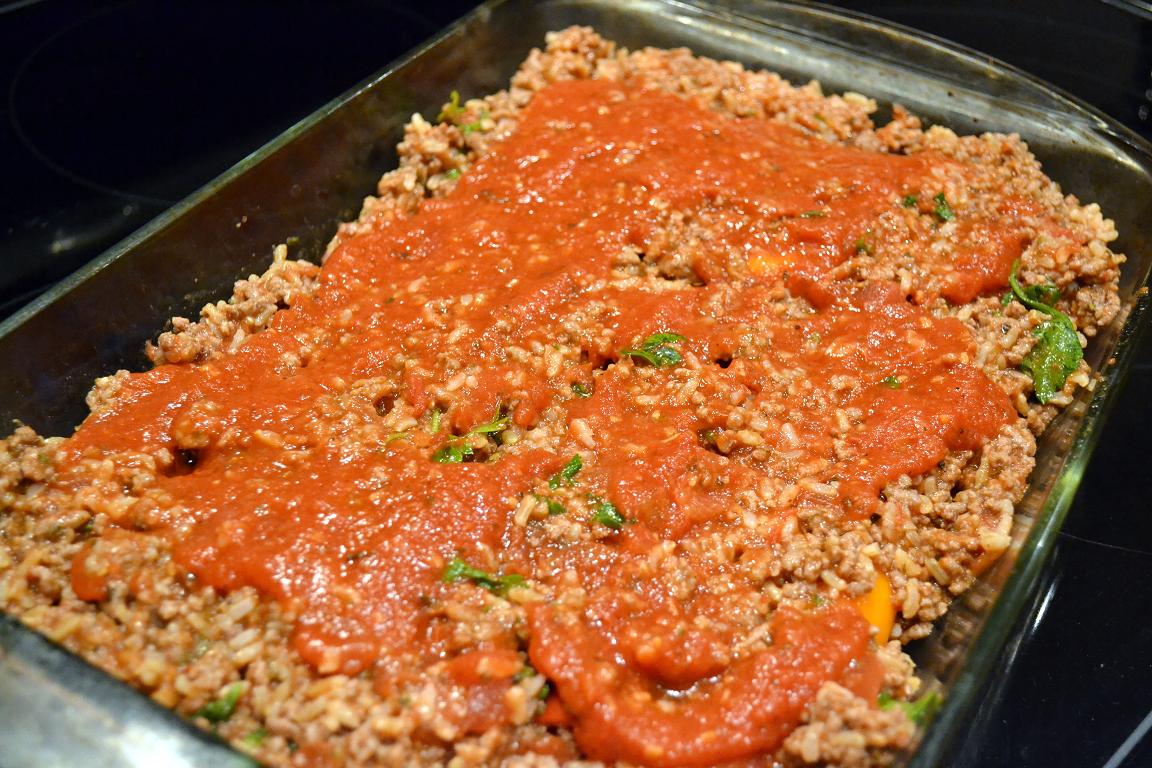 Act Fast Chef Unstuffed Pepper Casserole