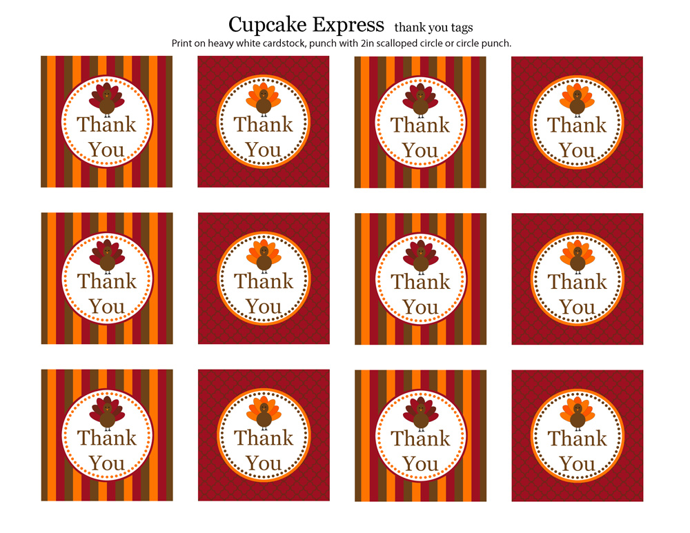 FREE Thanksgiving Party Printables From Cupcake Express Best Gift free-thanksgiving-party-printables-from-cupcake-express-best-gift
