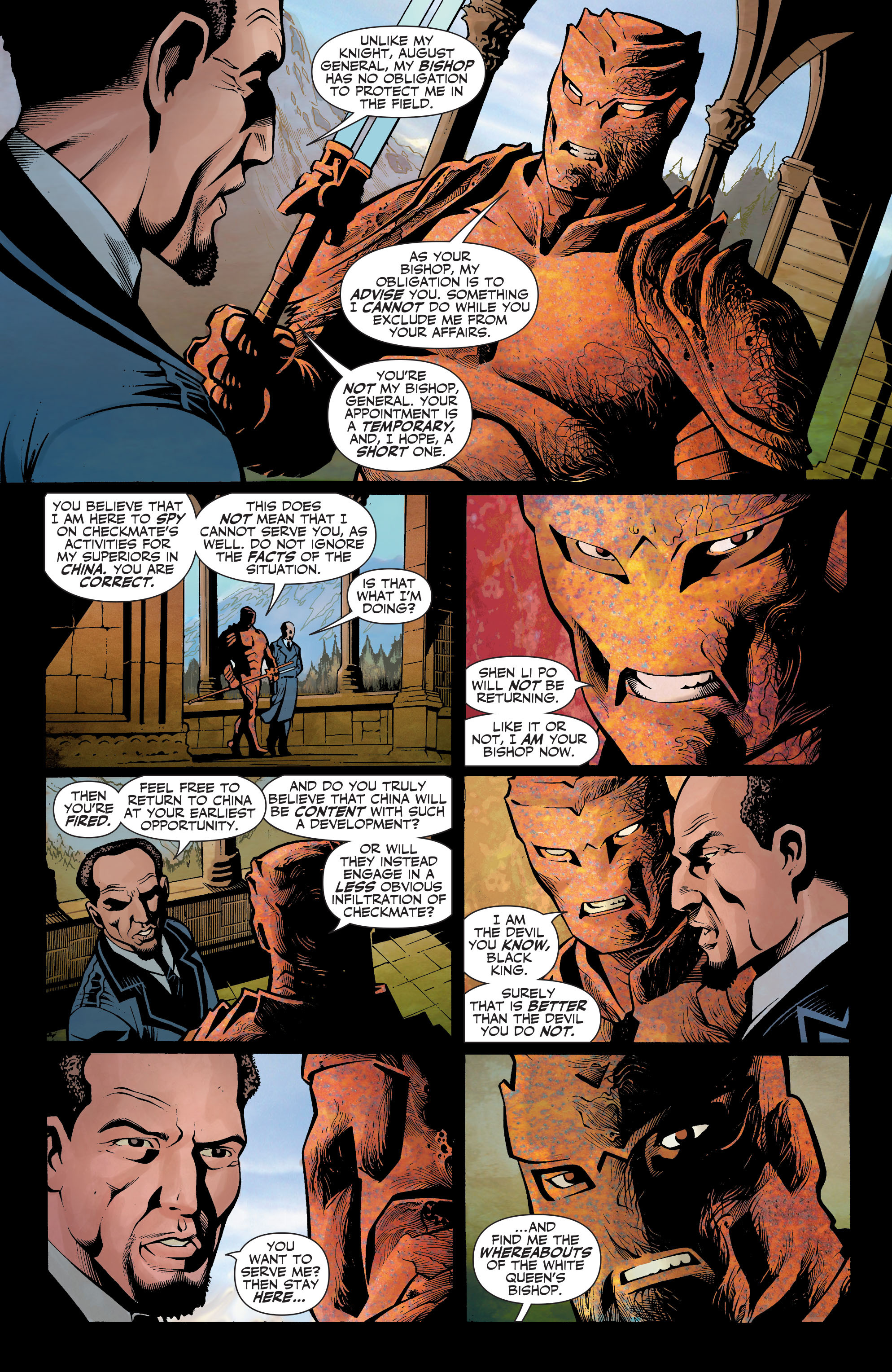 Read online Checkmate (2006) comic -  Issue #18 - 13