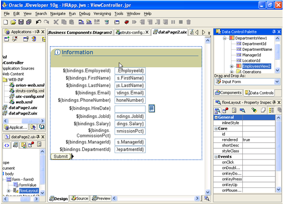 Pradipta's Oracle Application : Application Development Framework (ADF)