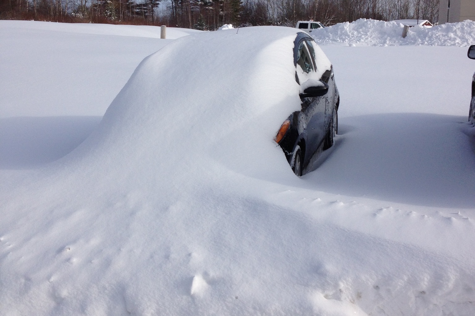 McMotte Marc's Car in Snow