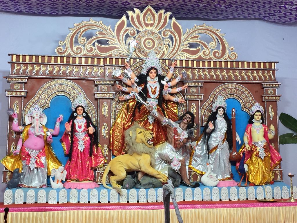 How To Setup Diy Durga Puja Pandal At Home With Kids This Navratri