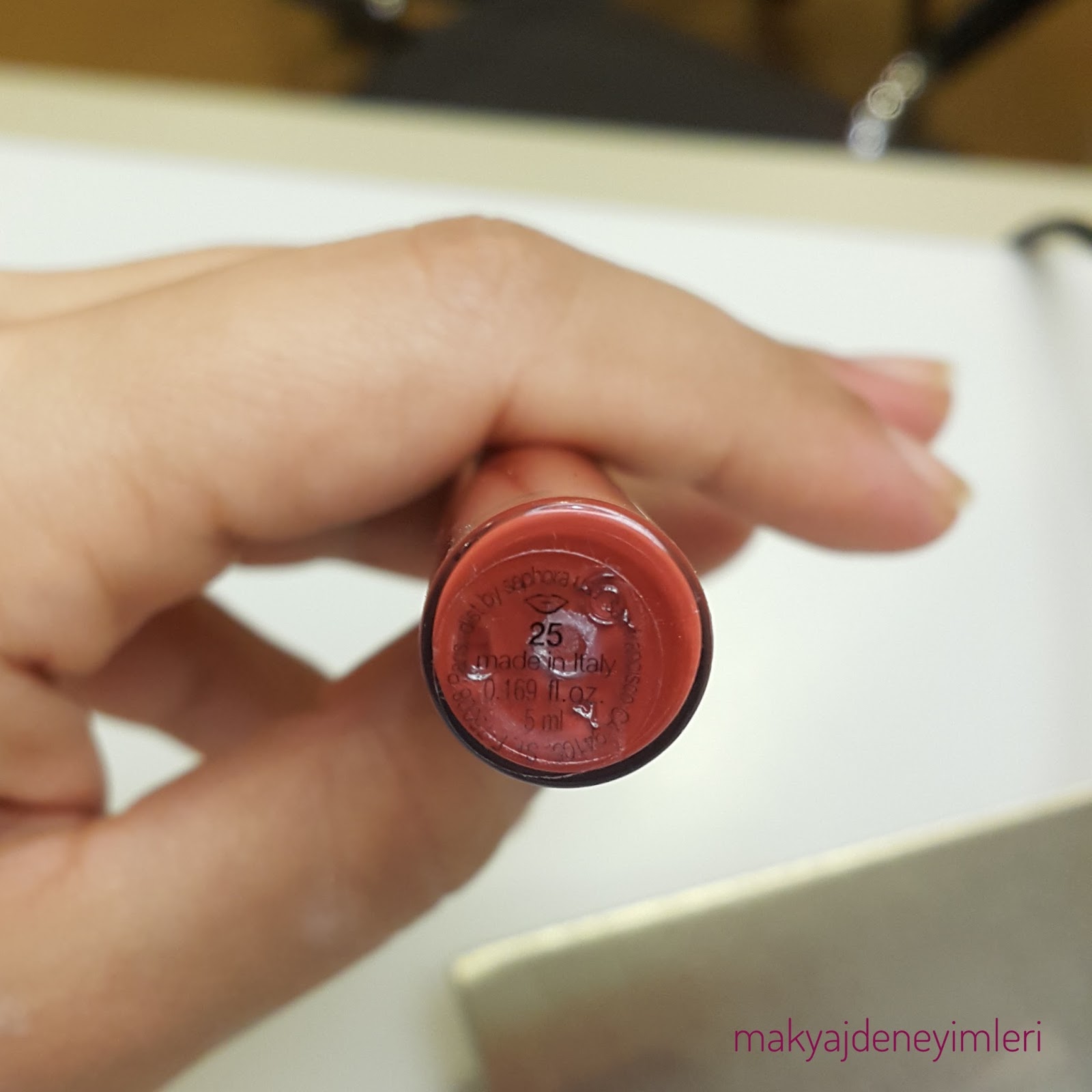 Sephora Cream Lip Stain Likit Mat Ruj 25 Numara Makyaj Deneyimleri
