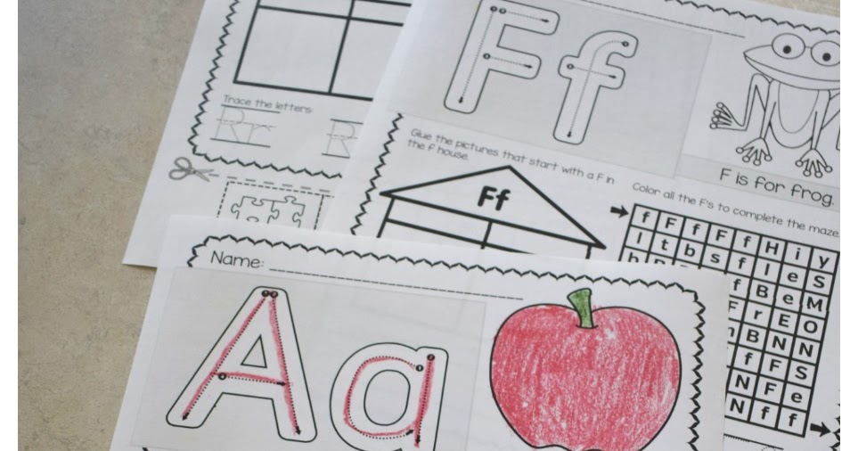 NEW! Alphabet Worksheets