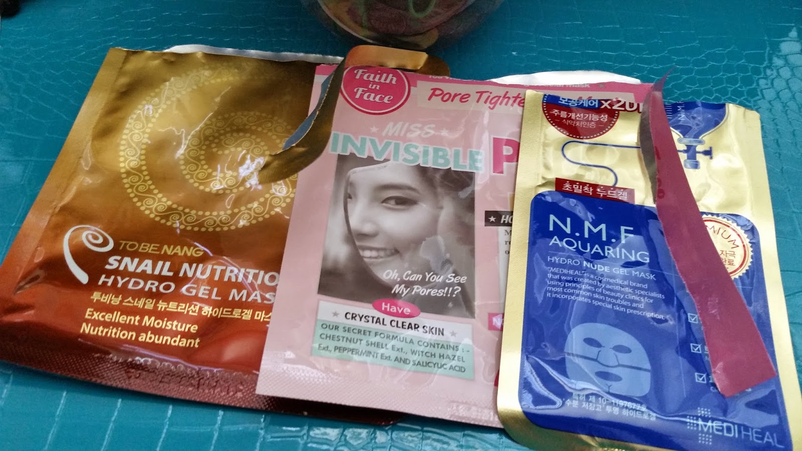 To Be Nang Snail Nutrition Hydro Gel Mask Faith In Face Miss Invisible Pore Hydro Gel Mask Mediheal N.M.F Aquaring Hydro Nude Gel Mask