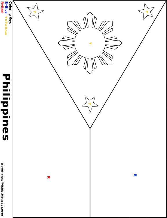 Philippine Flag Coloring Page Fresh Coloring Pages