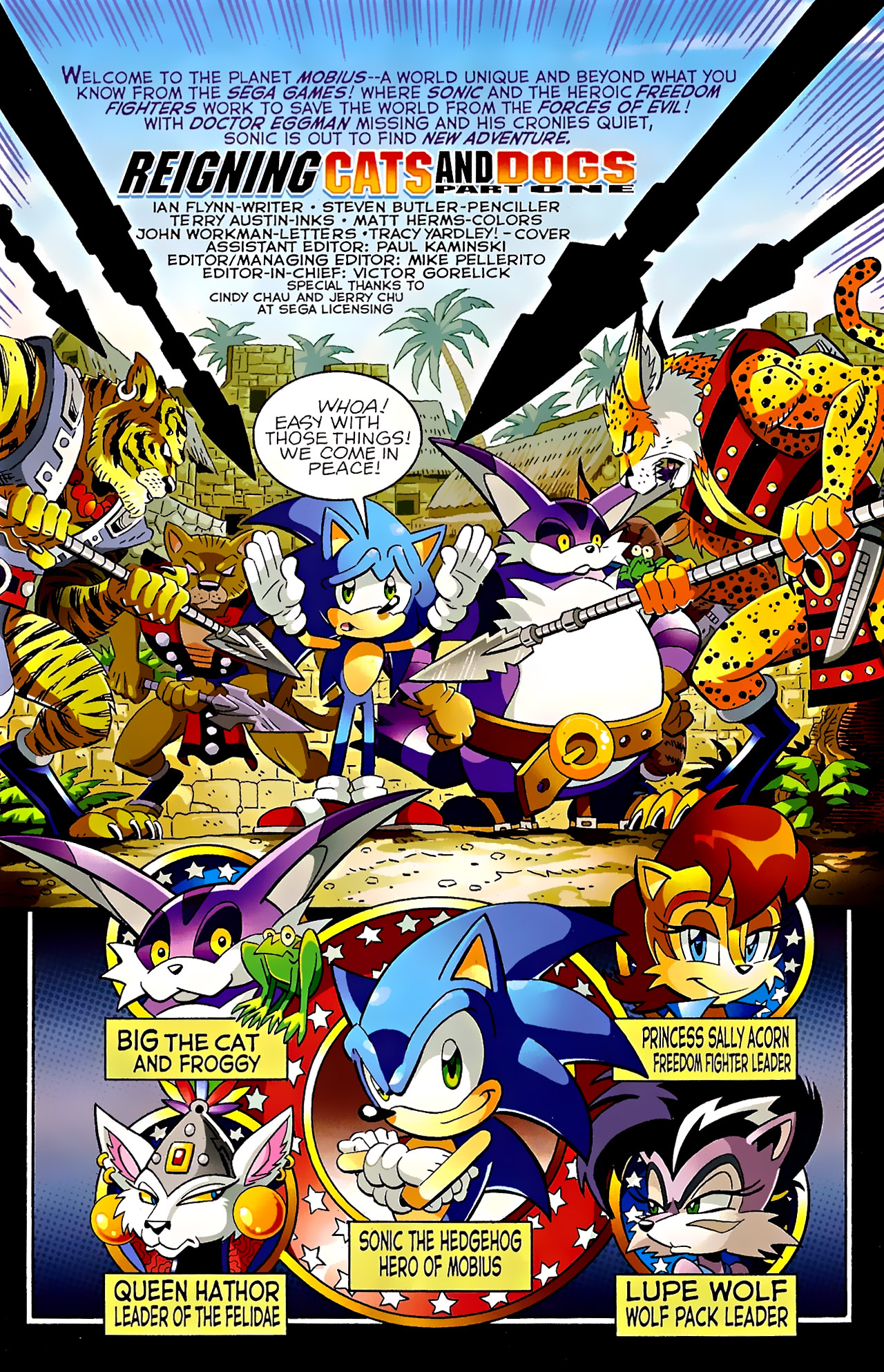 Read online Sonic The Hedgehog comic -  Issue #213 - 2