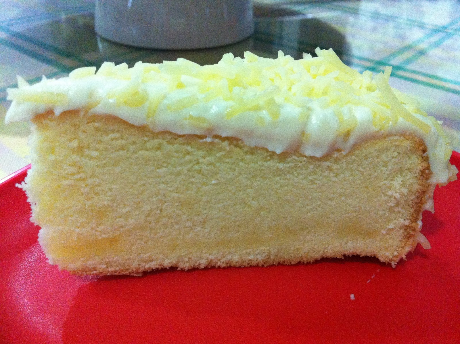 A RecipeTester...: Snow Cheese Cake