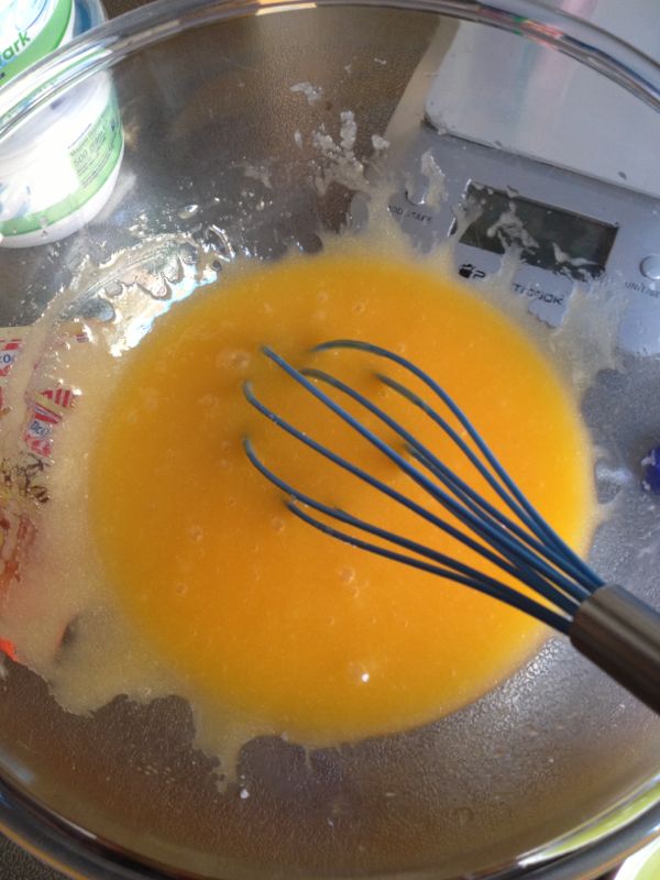 The travel recipe. Bagels and beans cheesecake!