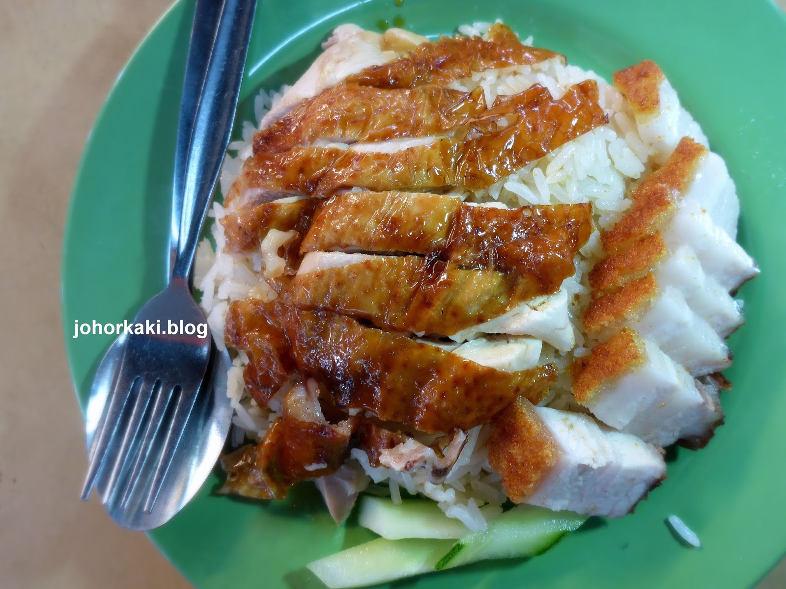 Chicken Rice and Roasts Marmolada 大家胜美食中心 near KSL Johor JB Tony