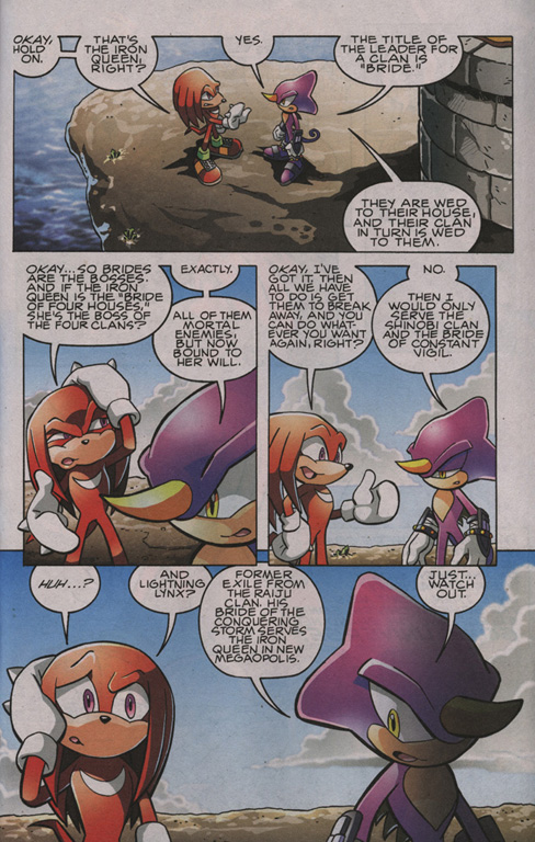 Read online Sonic The Hedgehog comic -  Issue #204 - 22