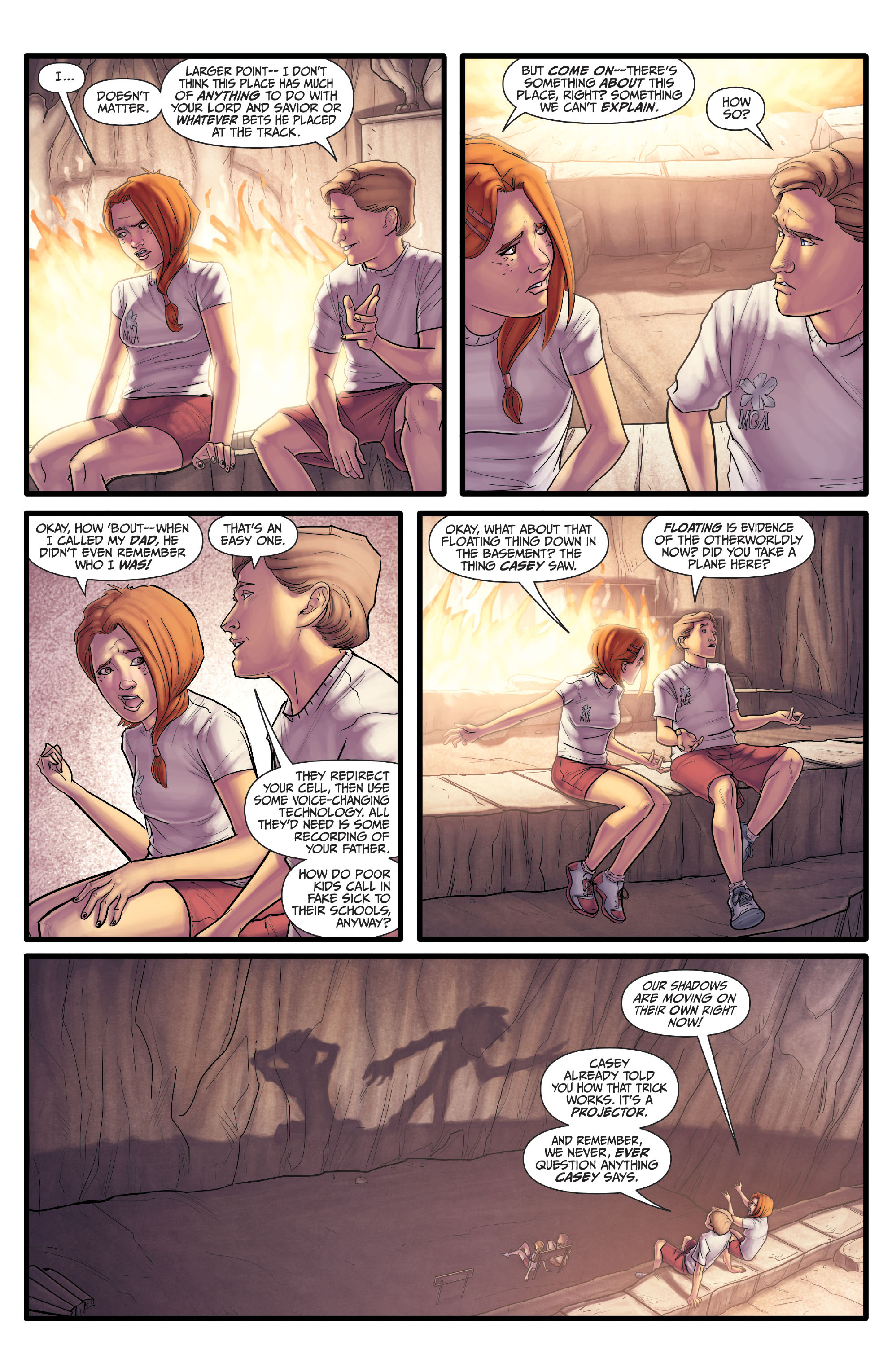 Read online Morning Glories comic -  Issue #17 - 24