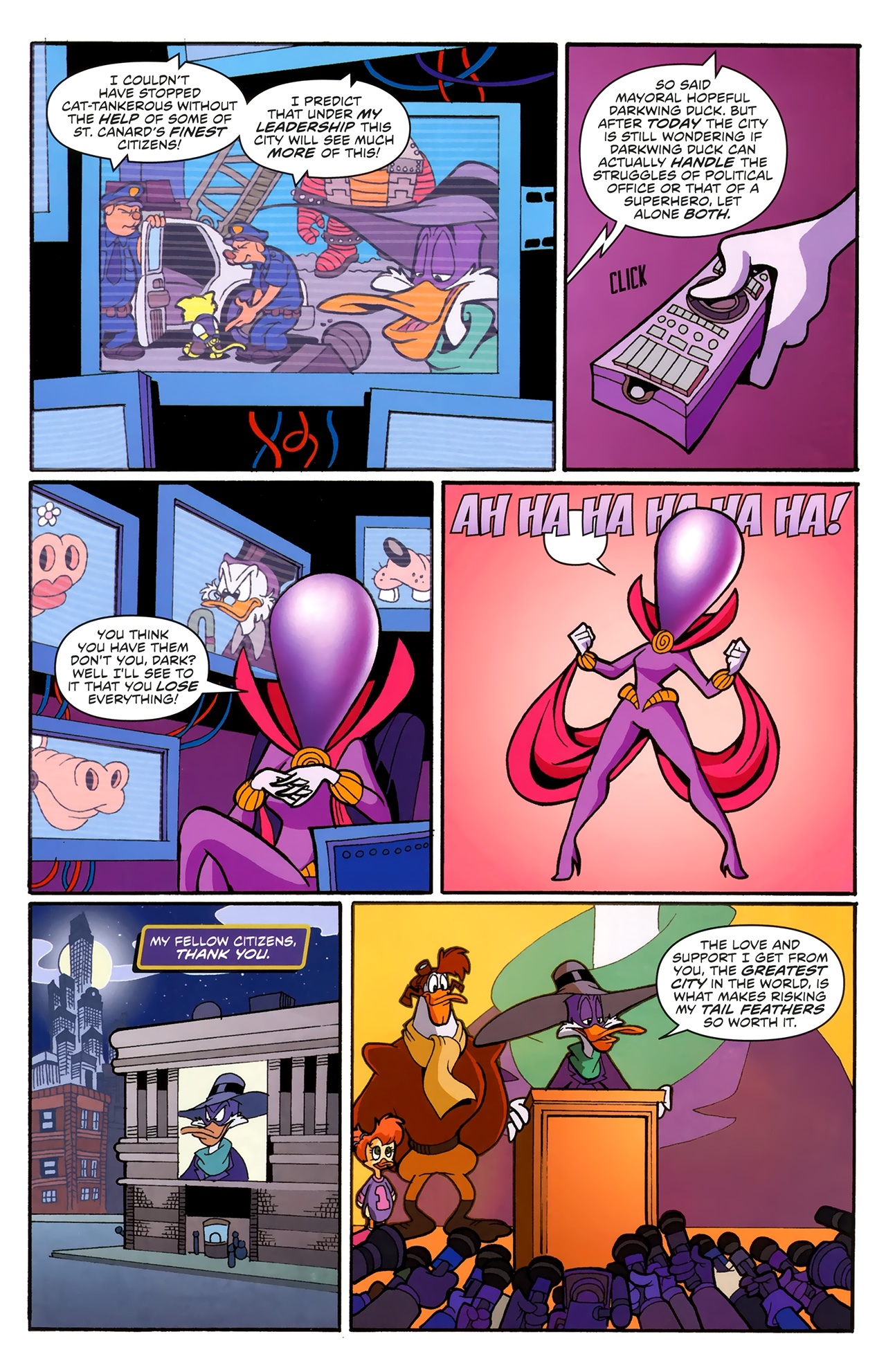 Read online Darkwing Duck comic -  Issue #14 - 24