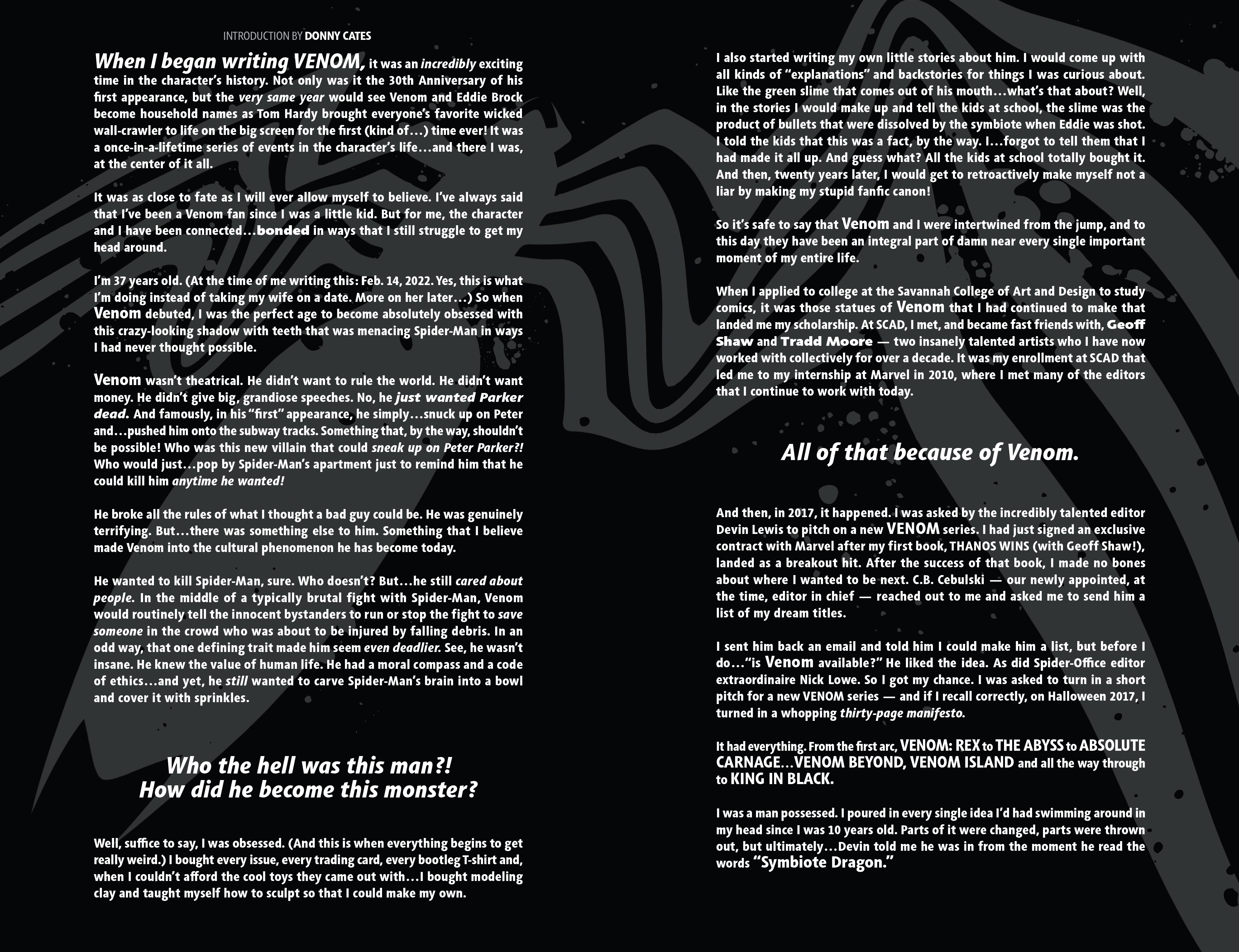 Read online Venomnibus by Cates & Stegman comic -  Issue # TPB (Part 1) - 5