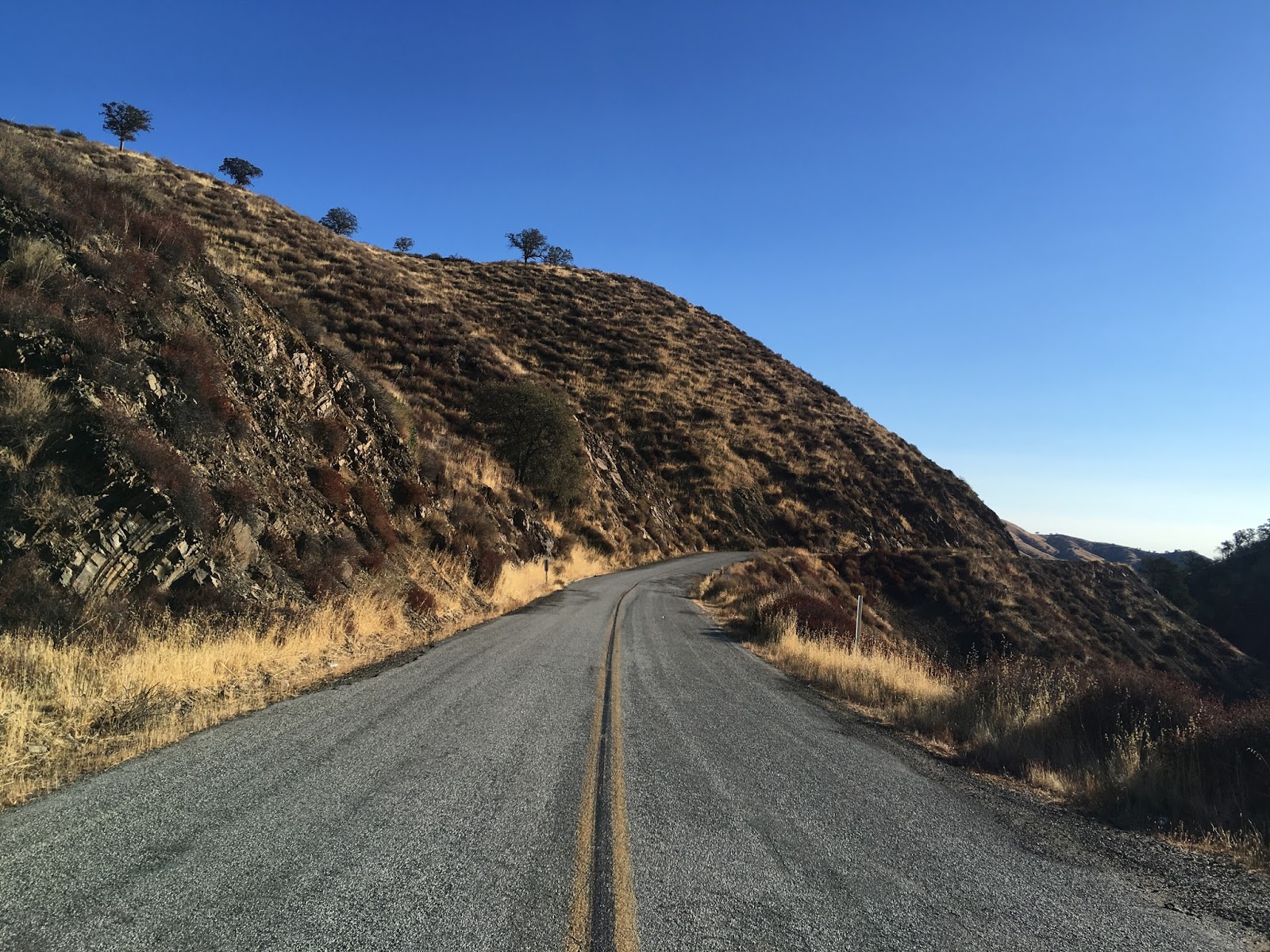 Signed County Route J1 and former California State Route 180 on Panoche