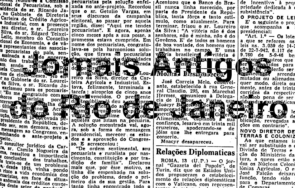 Jornais Antigos do Rio de Janeiro Outubro 2018