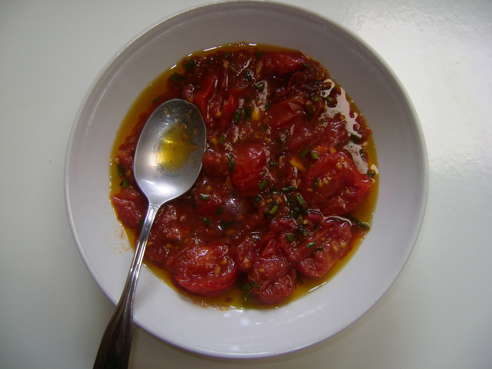 Cherry Tomato Vinaigrette - mysavoryspoon