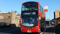 London Bus Route Number 20 - from Walthamstow Bus Station to Burton Road