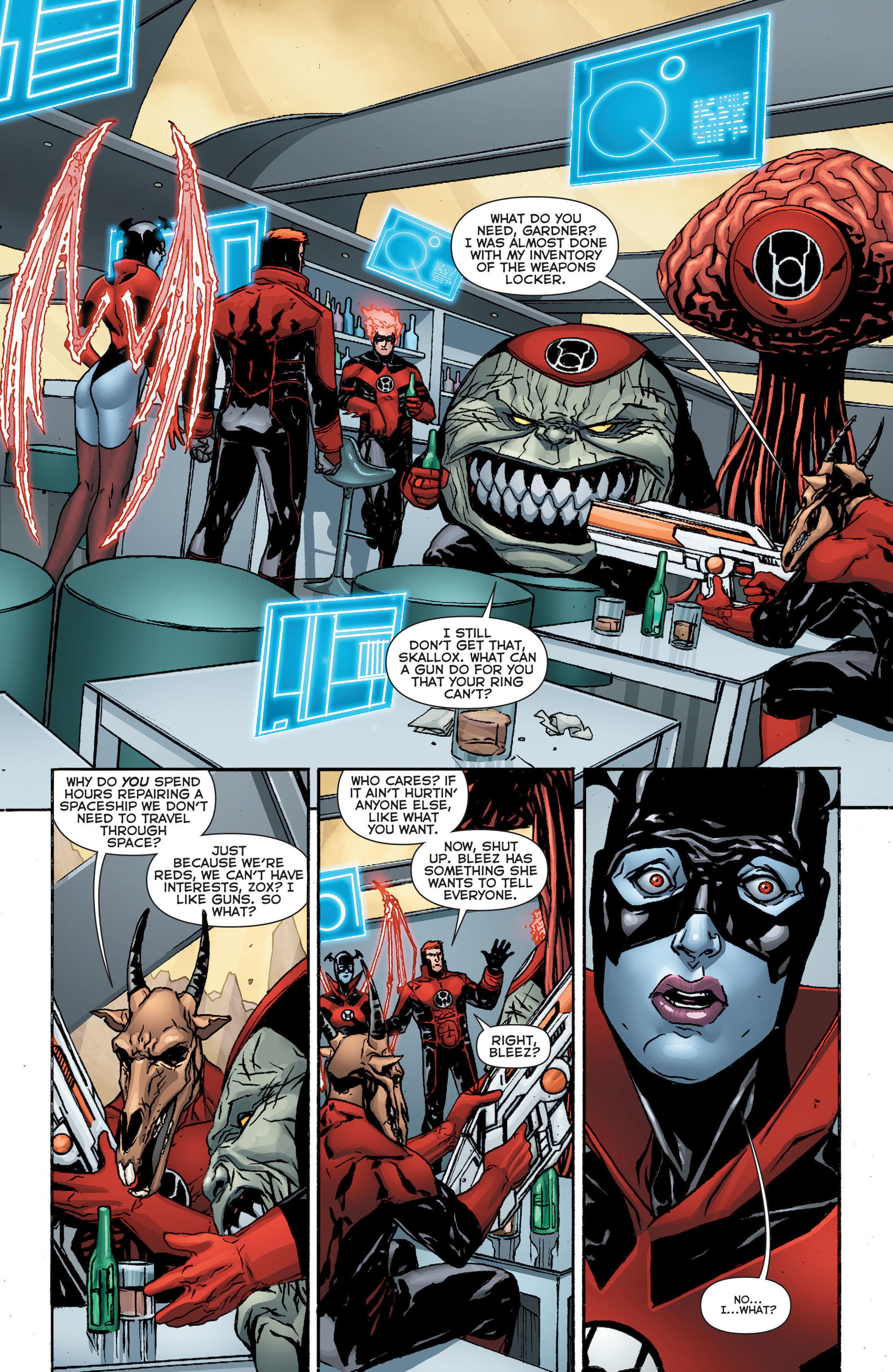 Read online Red Lanterns comic -  Issue #24 - 5