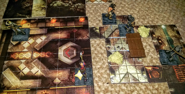 A report from Dungeon Saga, Dwarf King's Quest - Mission 6: Turned Around using Solo Play rules.