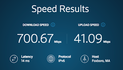 Xfinity wifi speed test tiers