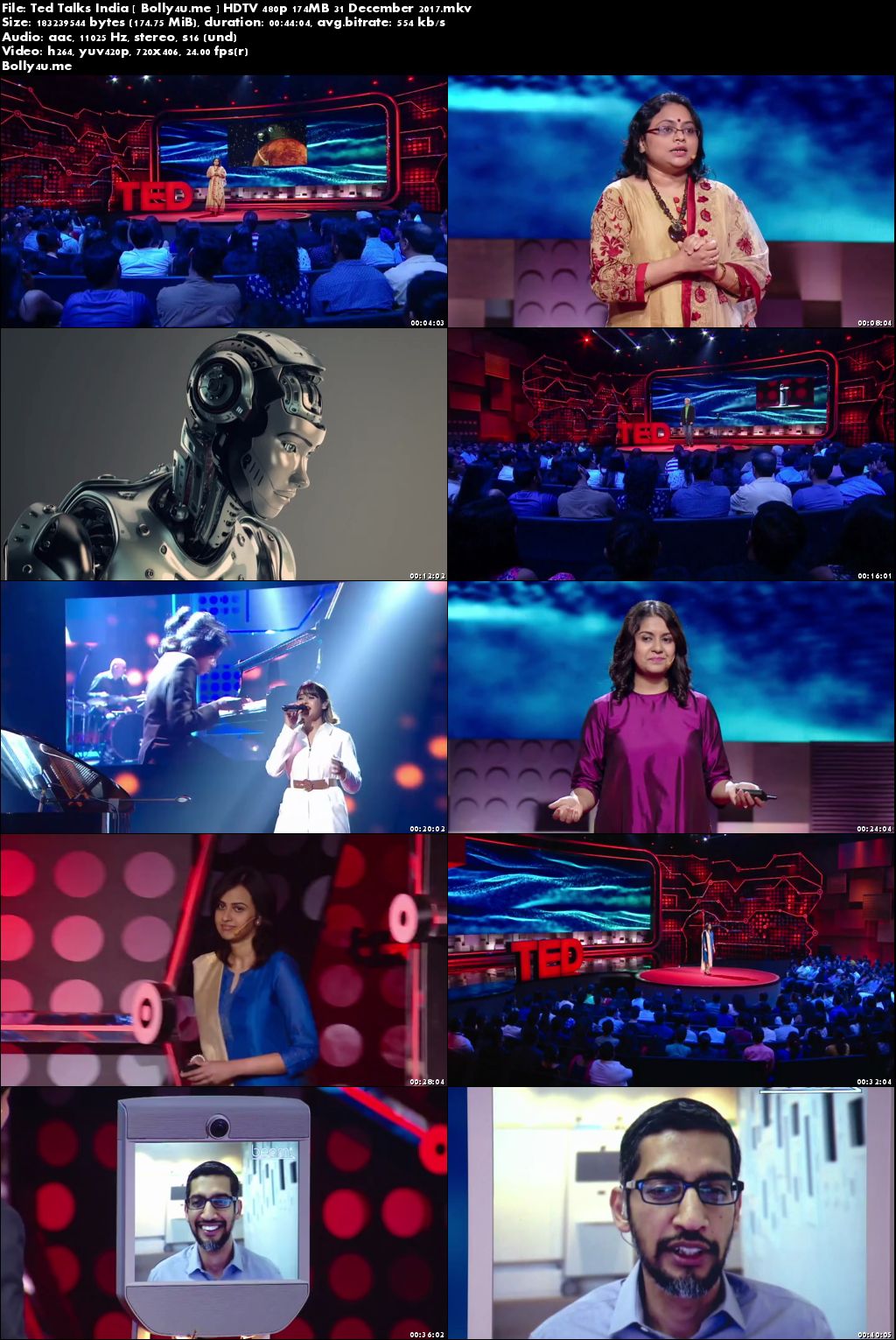 Ted Talks India HDTV 480p 170MB 31 December 2017 Download