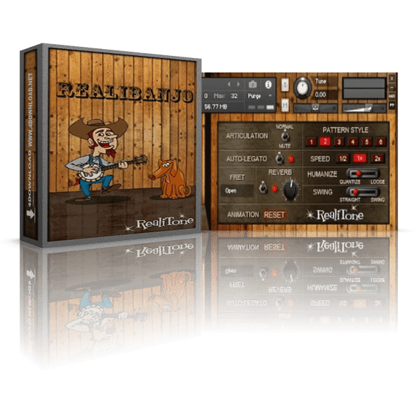 RealiTone RealiBanjo KONTAKT Library