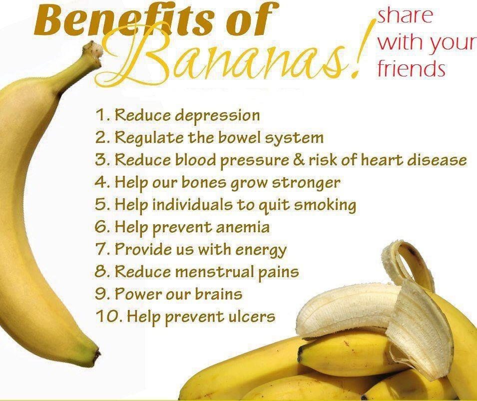 Pin by Shona💋 George on Health is Wealth | Banana benefits, Banana ...