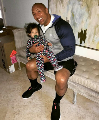 Dwayne Johnson shares cute photo of his daughter greeting him on his birthday