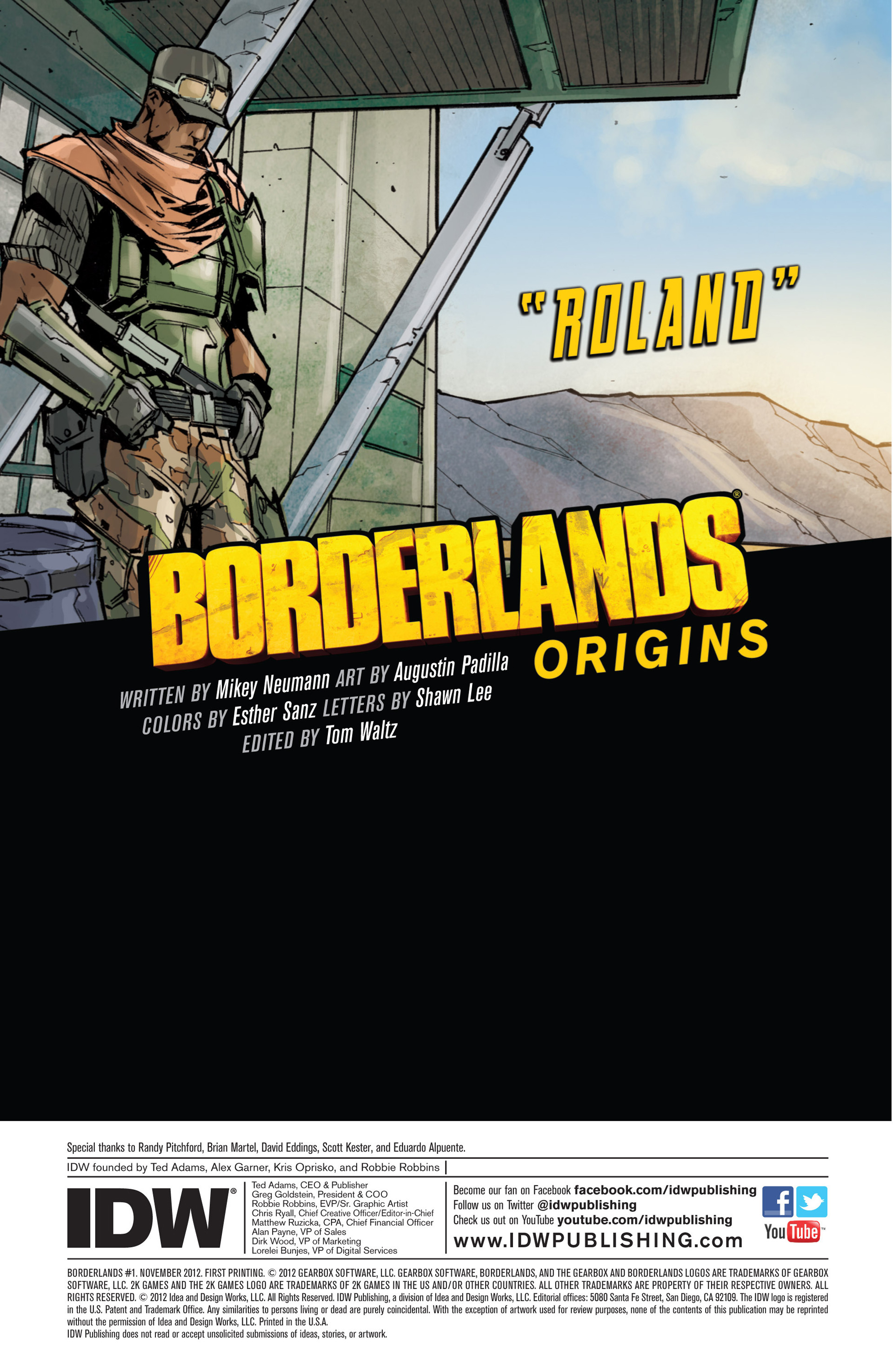 Read online Borderlands comic -  Issue #1 - 2