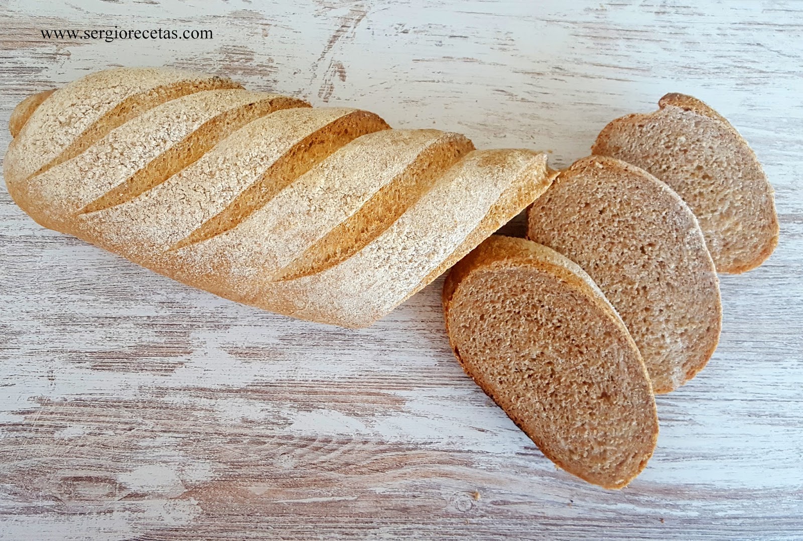 RealFood. Pan de trigo integral al 70 de hidratación