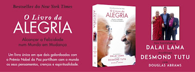 Esta é a questão intemporal a que se propuseram responder dois grandes mestres espirituais do nosso tempo: Sua Santidade o Dalai Lama e o Arcebispo Desmond Tutu em O Livro da Alegria (Nascente l 336 pp l 19,99€), um bestseller instantâneo. Ambos viveram vidas tumultuosas e repletas de sofrimento, mas foram capazes de descobrir a paz, a coragem e a alegria a que todos podemos aspirar. A sua coragem, resiliência e esperança inabalável na humanidade inspiram milhões de pessoas em todo o mundo. Por ocasião do aniversário de Sua Santidade, estes dois grandes amigos encontraram-se na Índia. Durante uma semana marcada pela boa disposição, refletiram sobre as suas experiências e partilharam a sua sabedoria sobre como viver com alegria perante todas as adversidades que se nos colocam. São estes ensinamentos que agora podemos encontrar nesta obra inédita, assim como um conjunto de exercícios práticos que visam ajudar os leitores a superar os obstáculos à alegria e a alcançar uma felicidade duradoura. Alguns desses exercícios são práticas que o Dalai Lama e o Arcebispo Tutu usam diariamente e que constituem âncoras das suas vidas emocionais e espirituais.