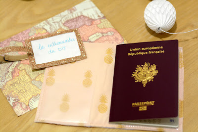 étuis passeport voyage vacances