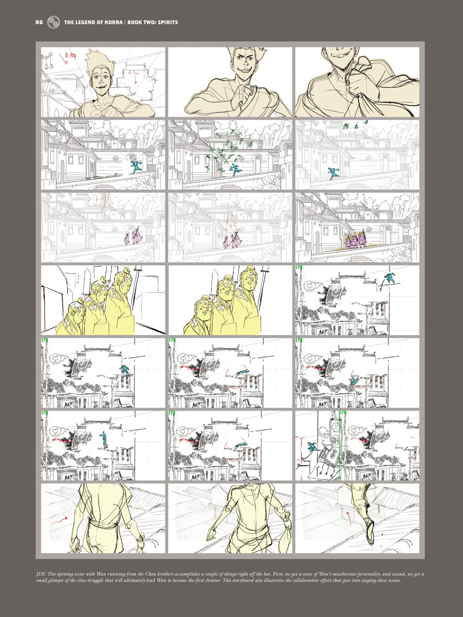 Read online The Legend of Korra: The Art of the Animated Series comic -  Issue # TPB 2 - 79