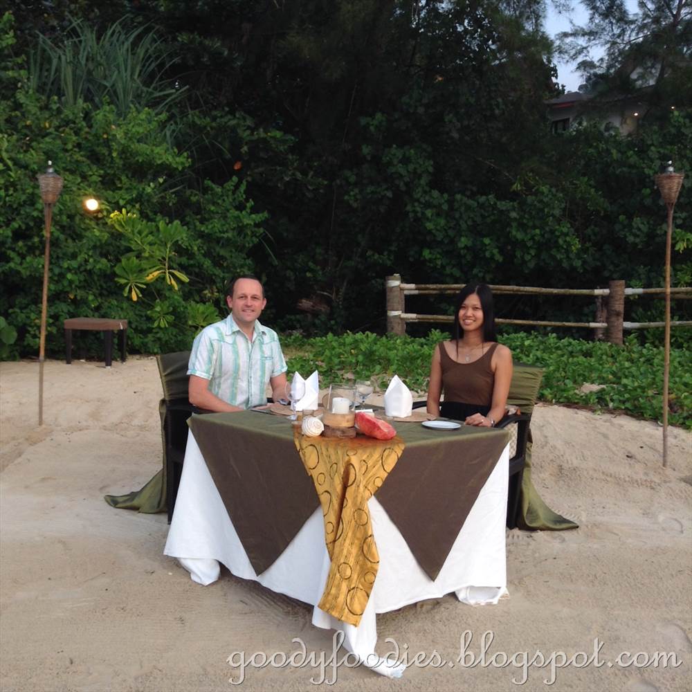 GoodyFoodies: Private Romantic Dinner @ The Andaman, Langkawi