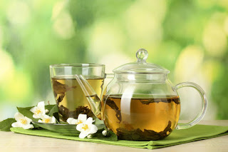 trà xanh mật ong