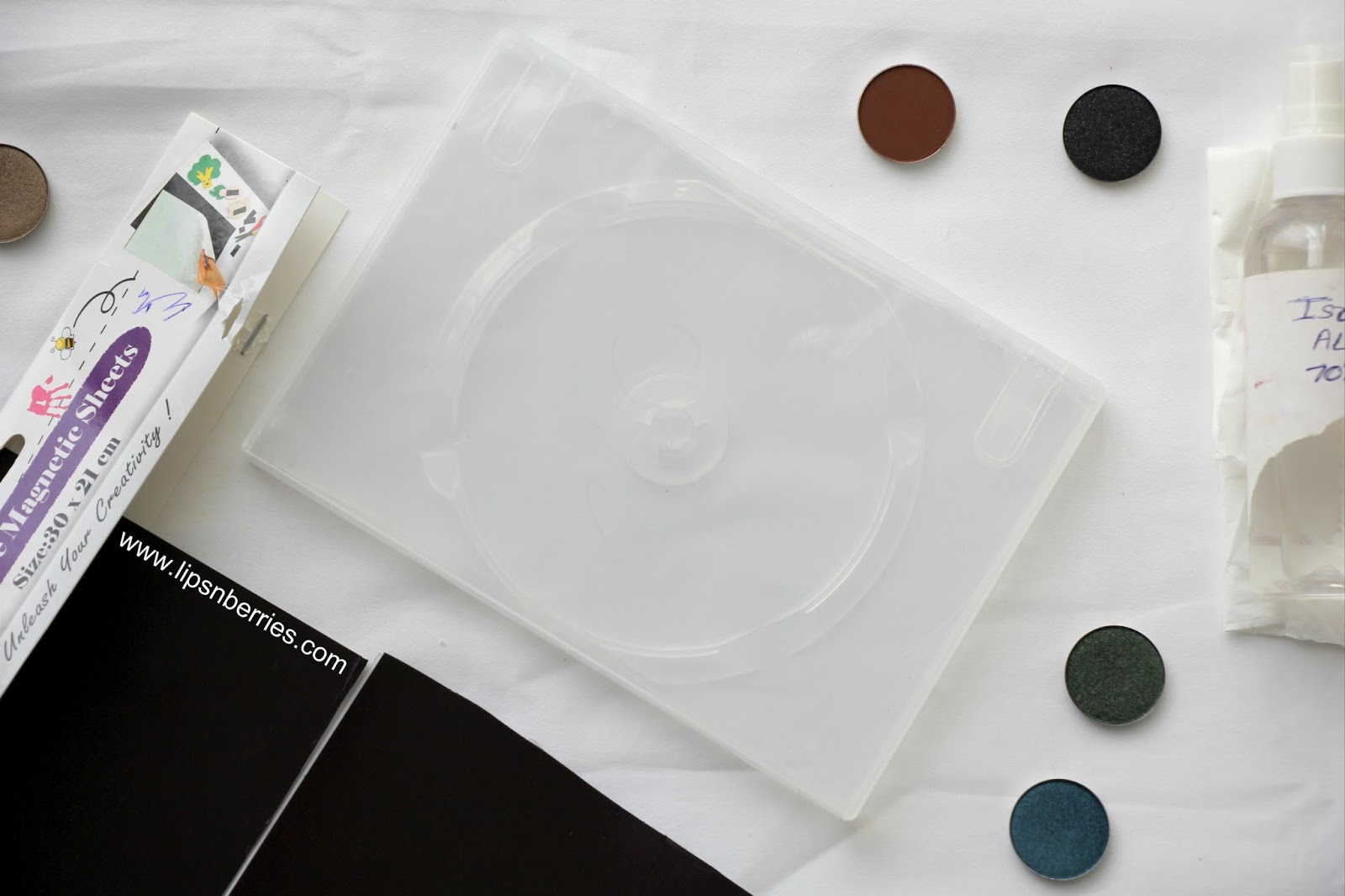 OMG I just made a DIY ZPalette for 2.50 True story! LIPS n BERRIES