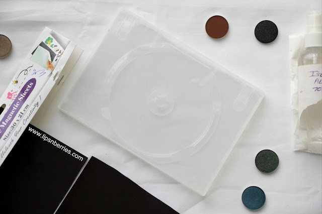 how to make Z palette with DVD case